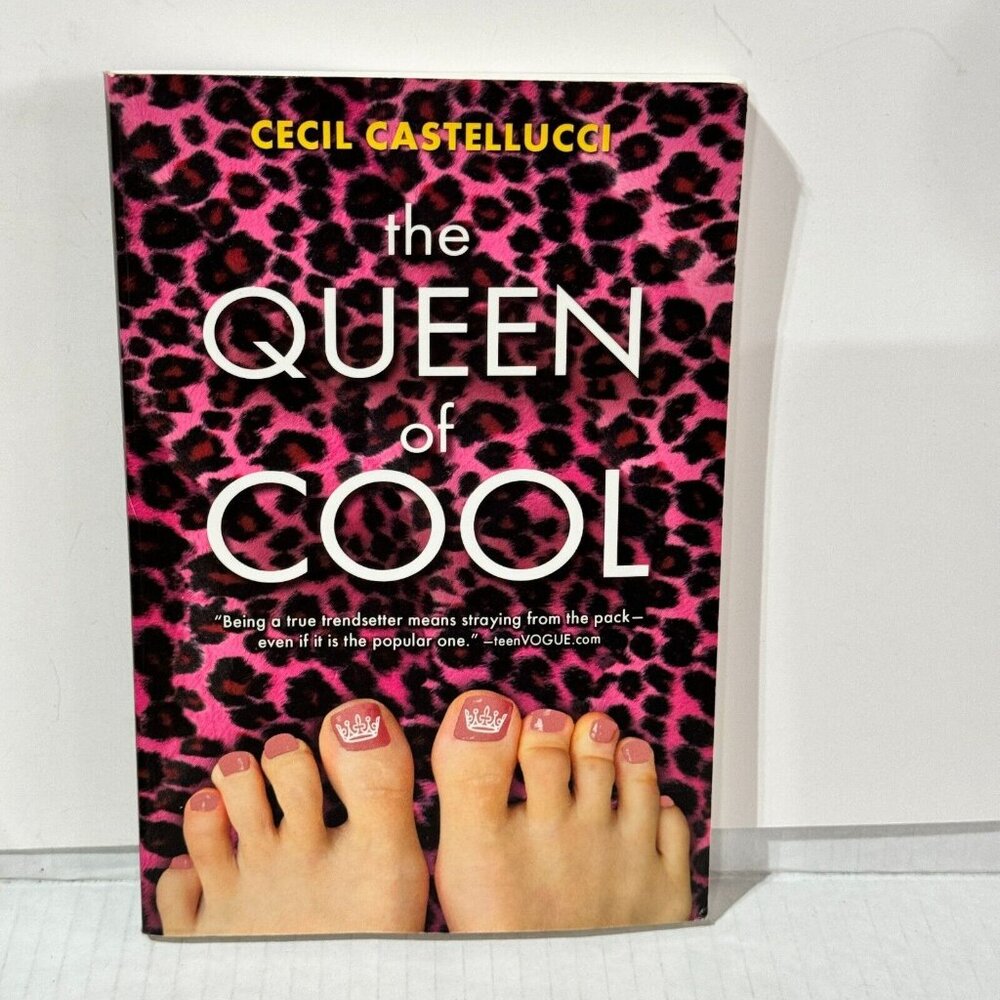 The Queen Of Cool A Novel by Cecil Castellucci *Autograph Signed* 2006 Paperback